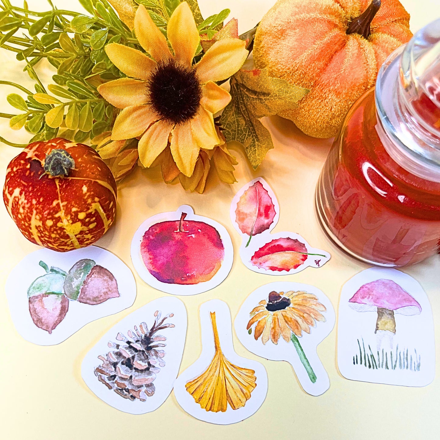Autumn Nature Walk collection - sticker pack