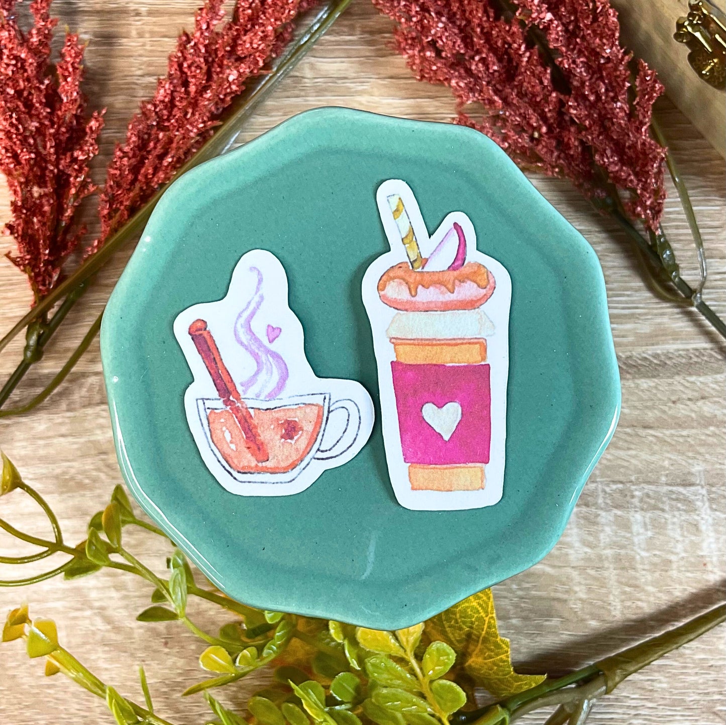 Cider and Donuts Season sticker pack - 5 stickers