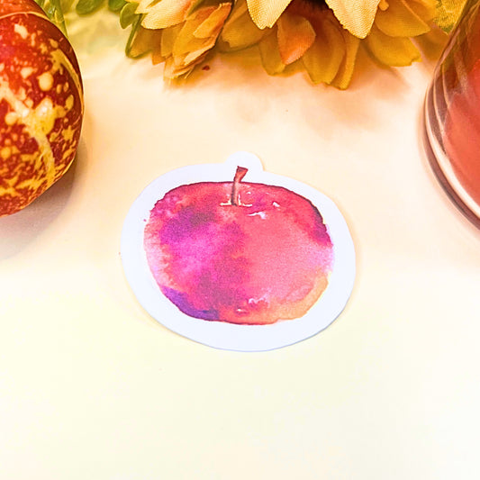 Red Apple from Autumn Nature Walk collection - single sticker